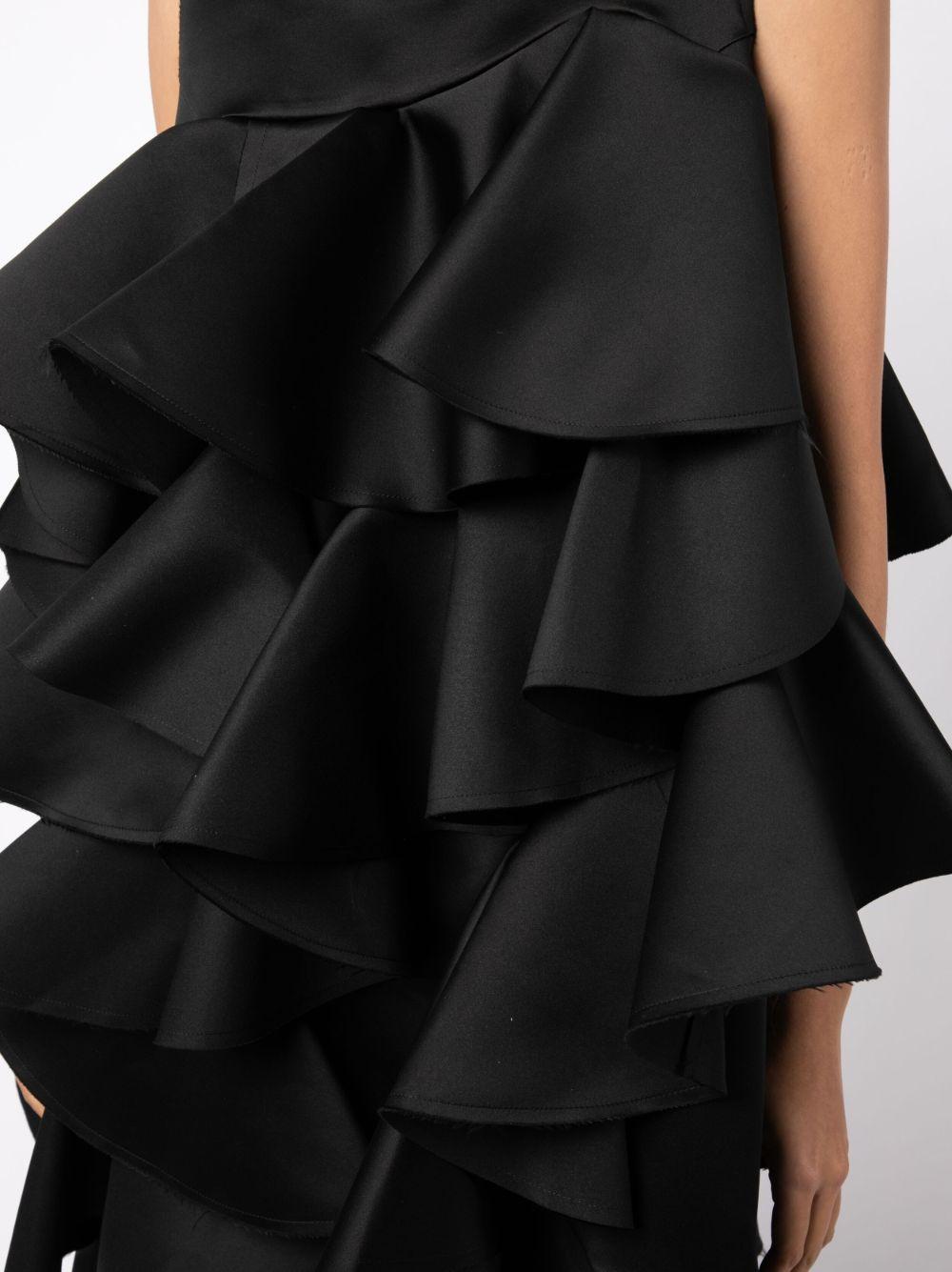 ruffled cotton dress  Product Image