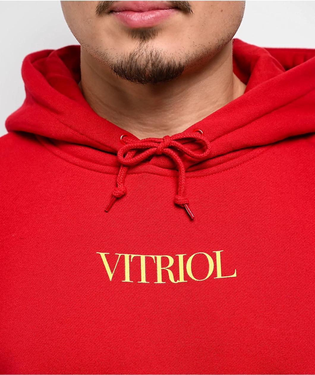 Vitriol Angelish Scarlet Hoodie Product Image