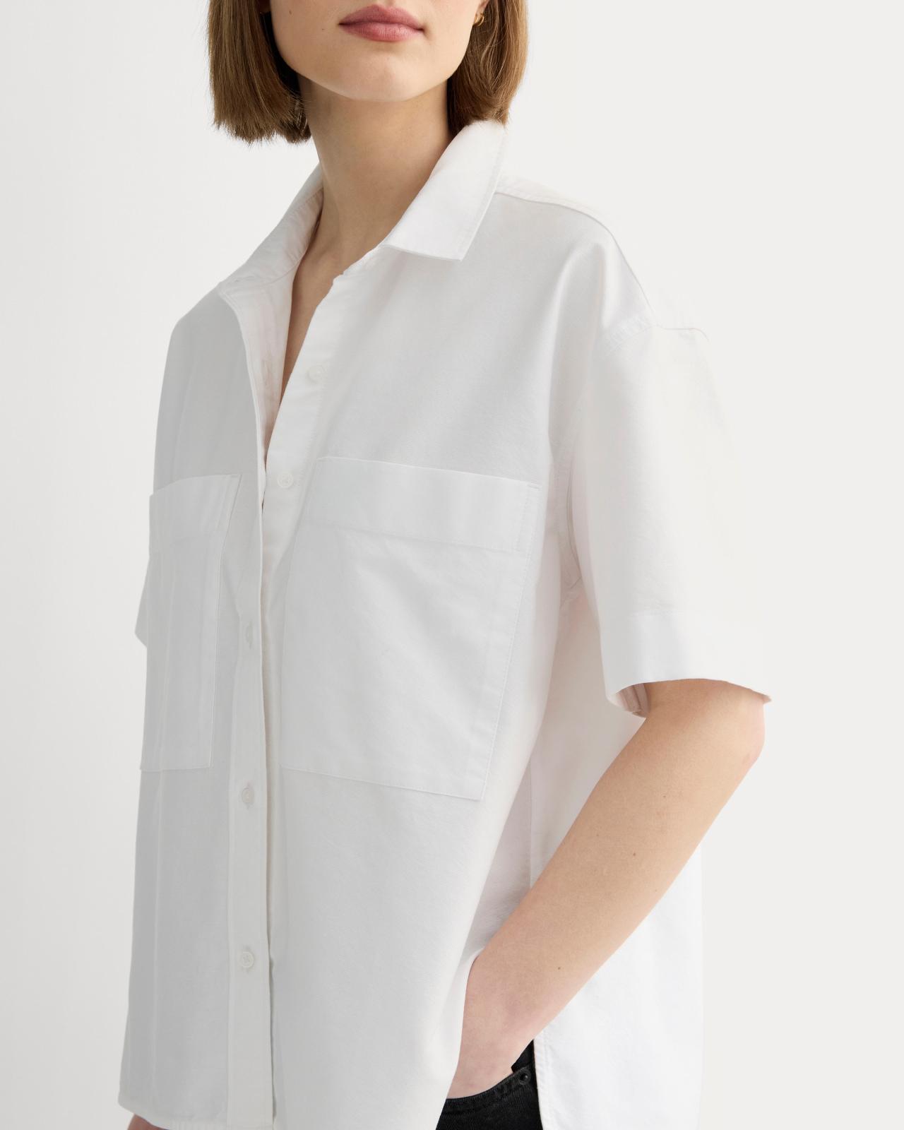 The Short-Sleeve Boxy Oxford Product Image