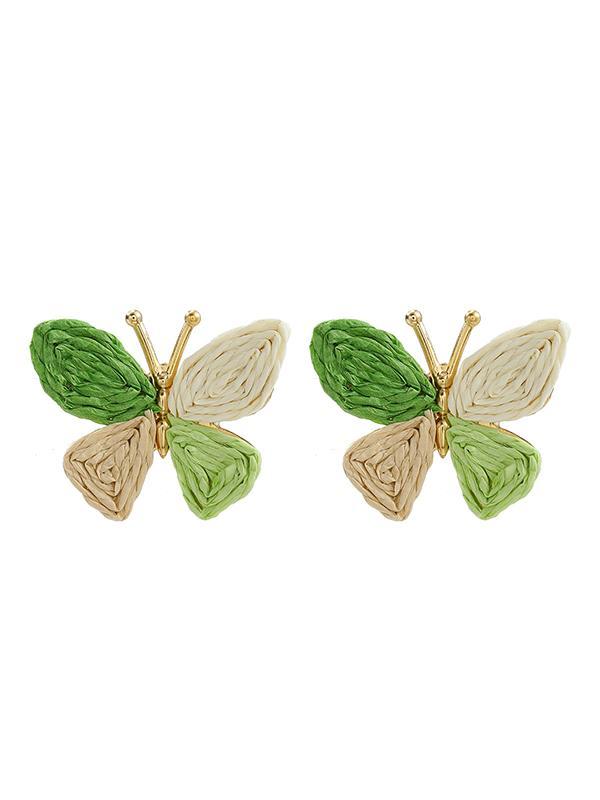 Butterfly Shape Drop Earrings Product Image