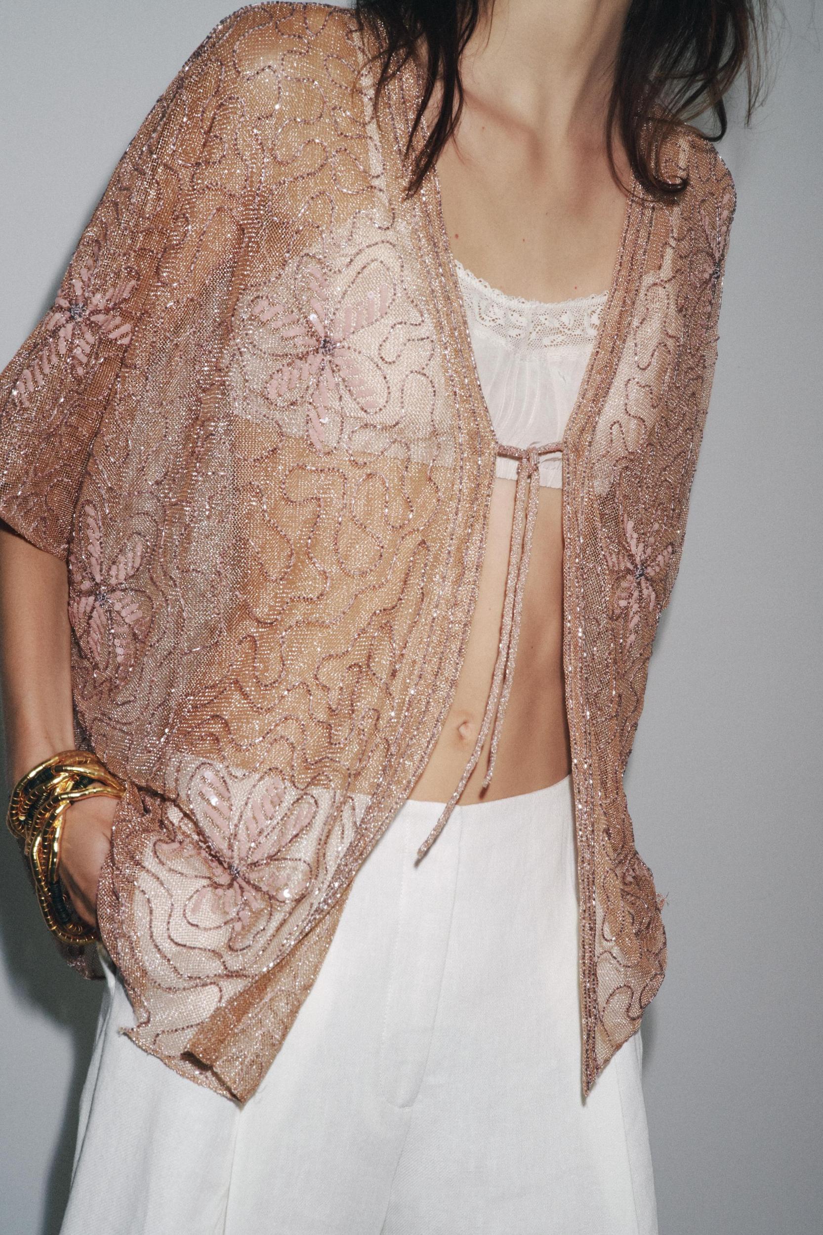 EMBROIDERED BLOUSE ZW COLLECTION Product Image