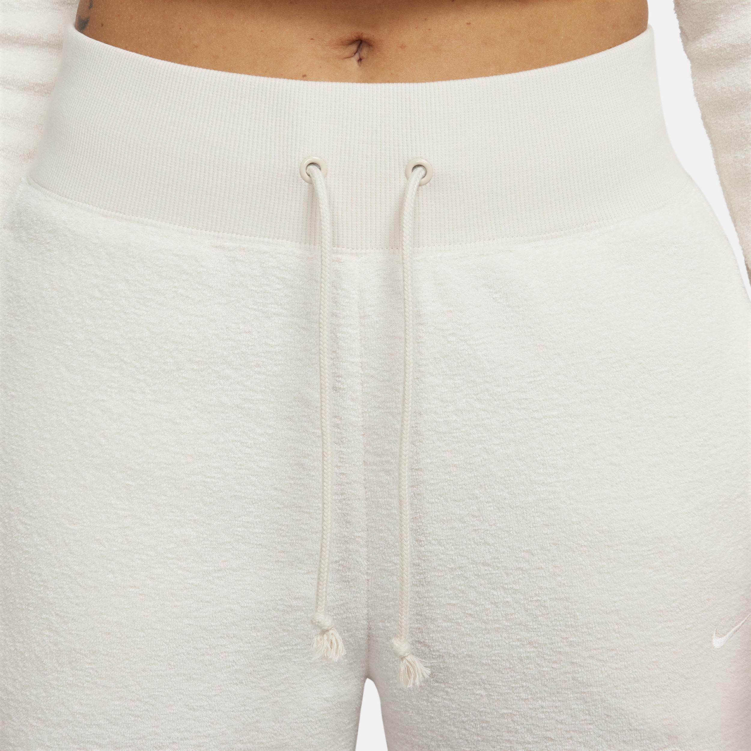 Womens Nike Sportswear Phoenix Plush High-Waisted Wide-Leg Cozy Fleece Pants Product Image