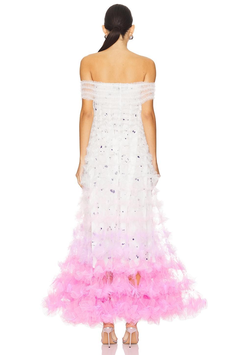 Air-flower Gradient Maxi Dress Susan Fang Product Image