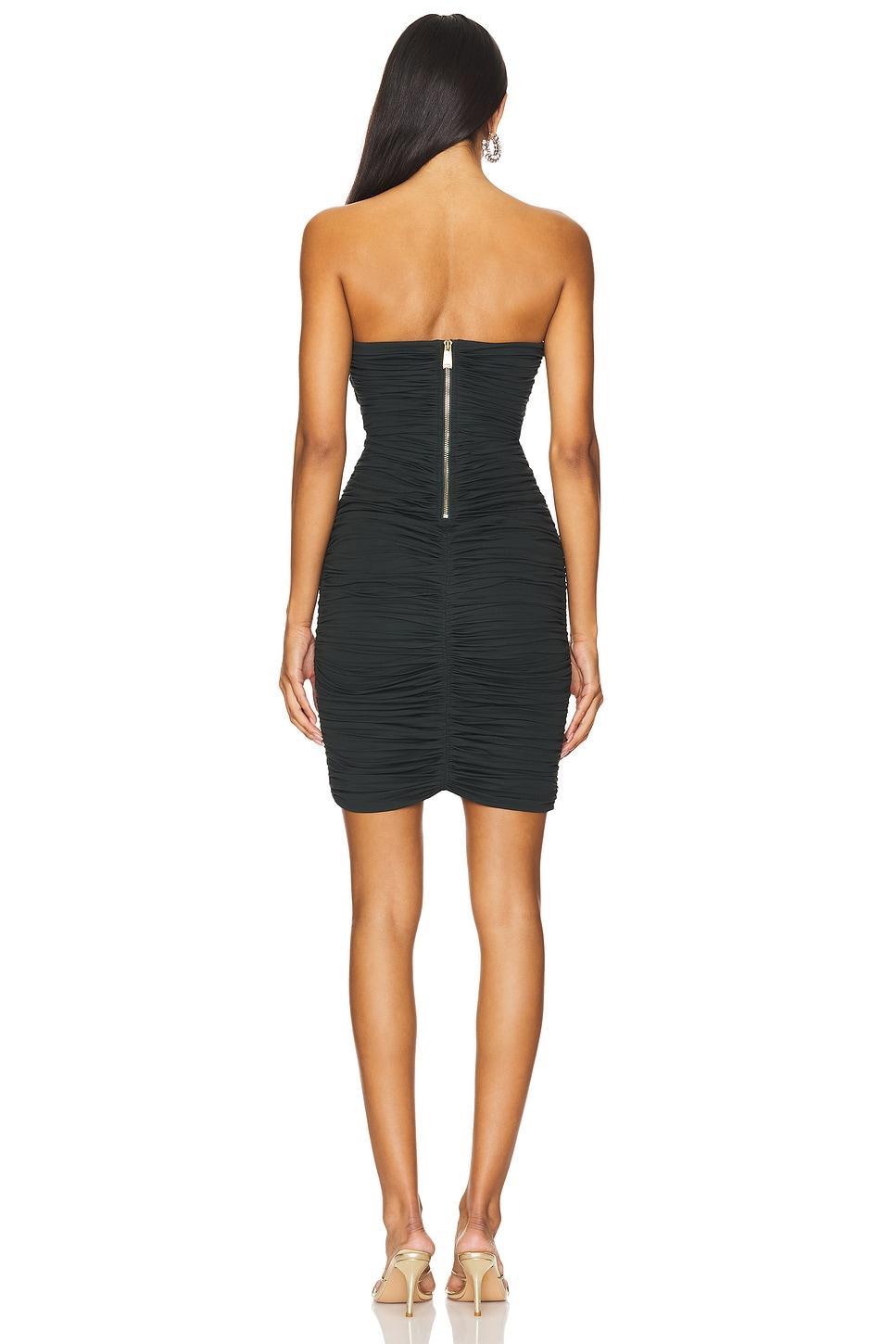 Ruched Mini Dress AREA Product Image