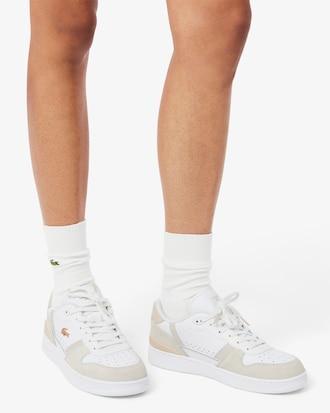 Women's T-Clip Set Leather Sneakers Product Image
