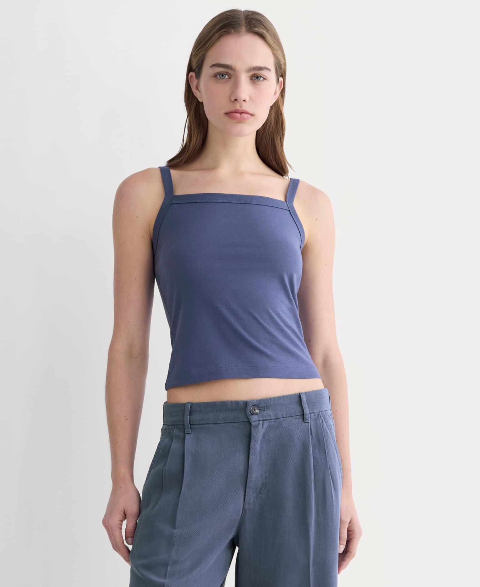 Womens Essential Square-Neck Tank by Everlane Product Image
