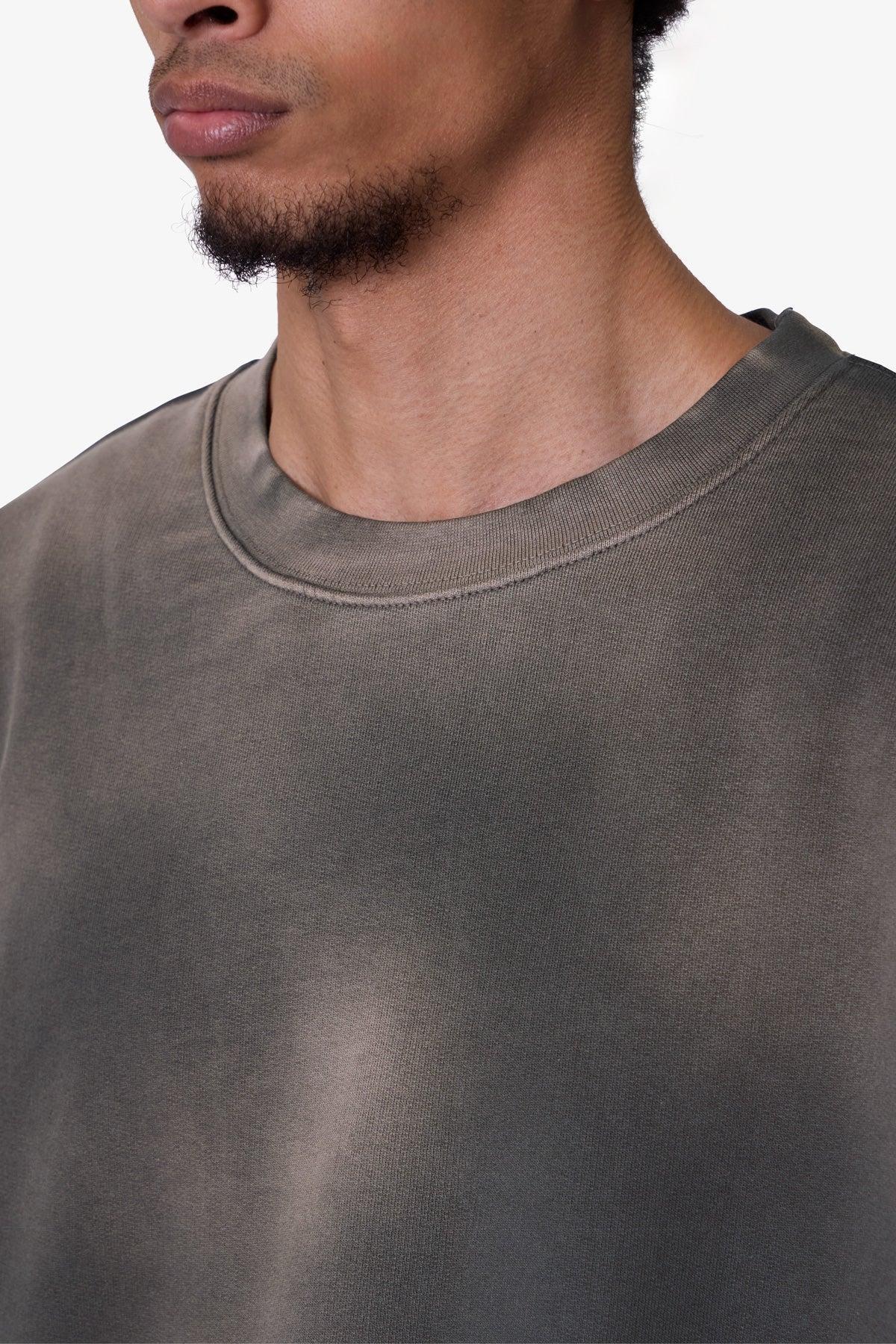 Oversized Crewneck Tee - Green Product Image