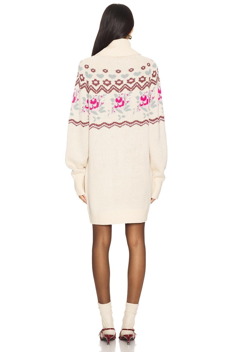 Ski Lodge Knit Oversized Sweater Dress For Love & Lemons Product Image