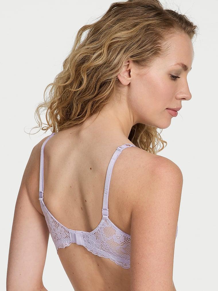 Wicked Twinkle Strap Unlined Lace Balconette Bra Product Image