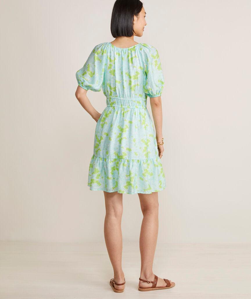 Marina Puff-Sleeve Mini Dress Product Image