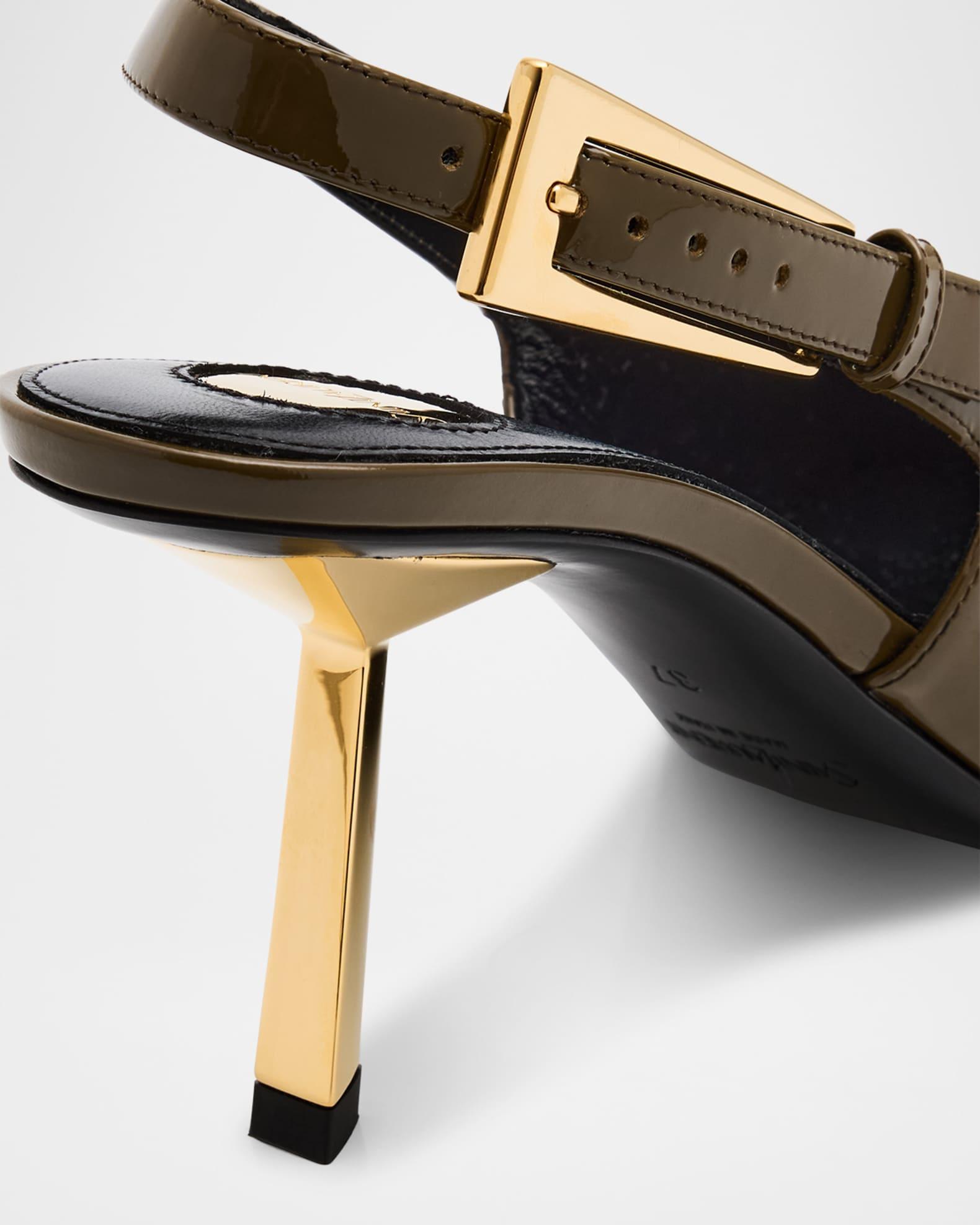 Lee Glossy Slingback Pumps Product Image
