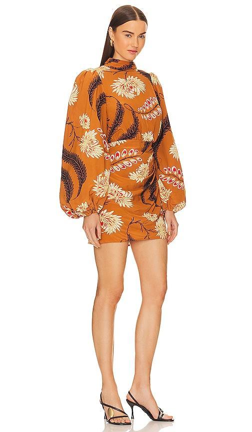 Womens Luke Balloon-Sleeve Minidress Product Image
