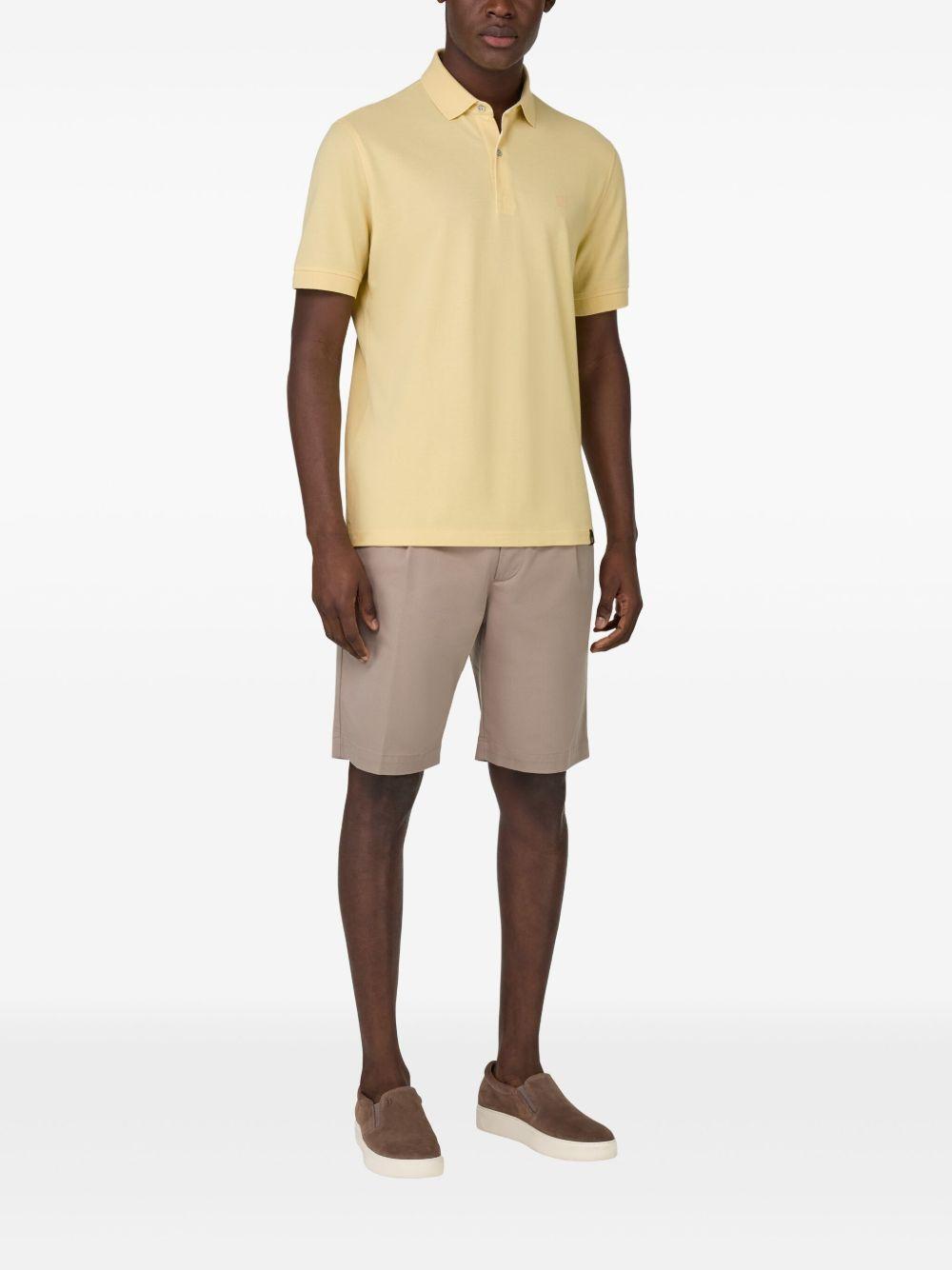 cotton piqué polo shirt Product Image