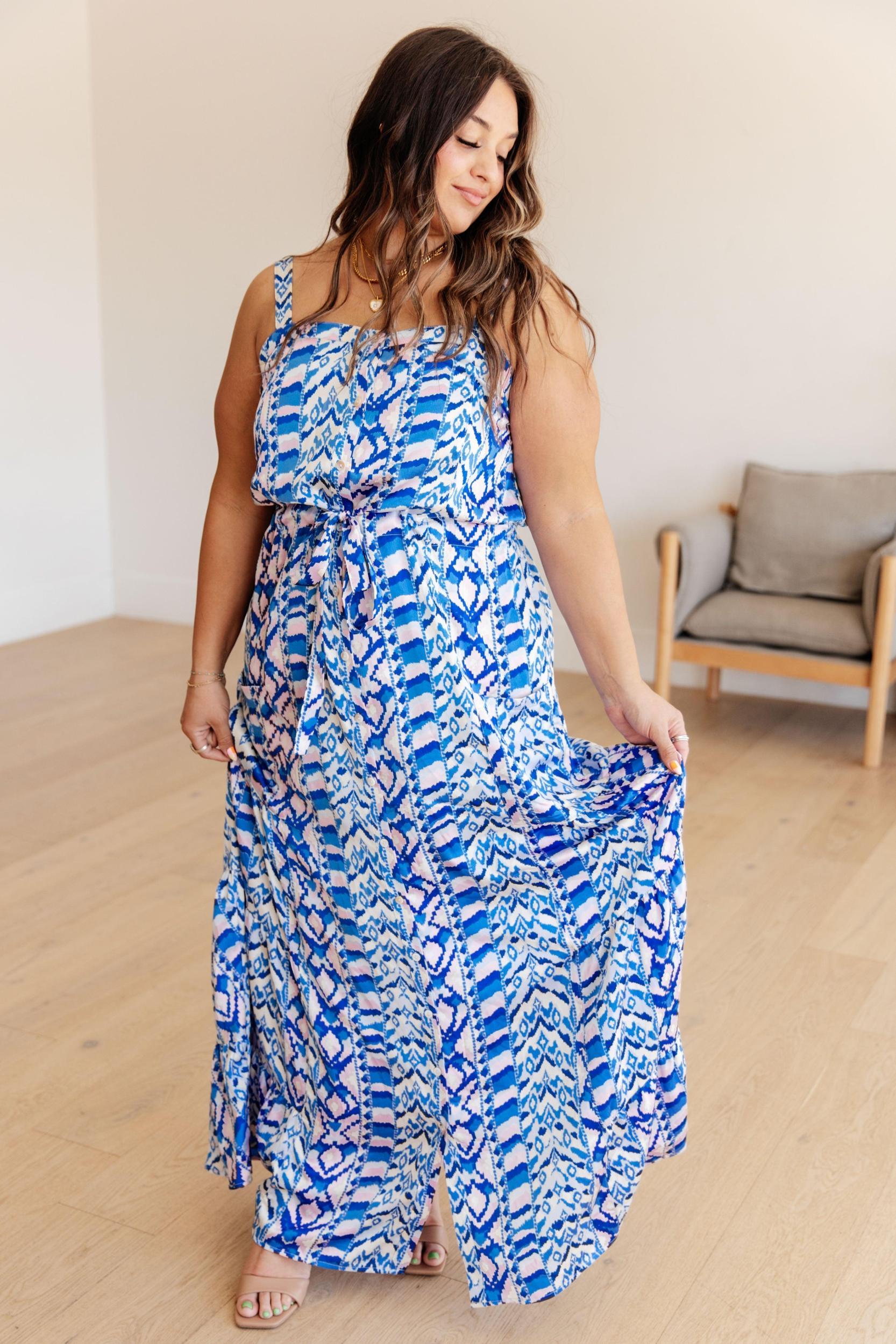 Seas The Day Maxi Dress Product Image