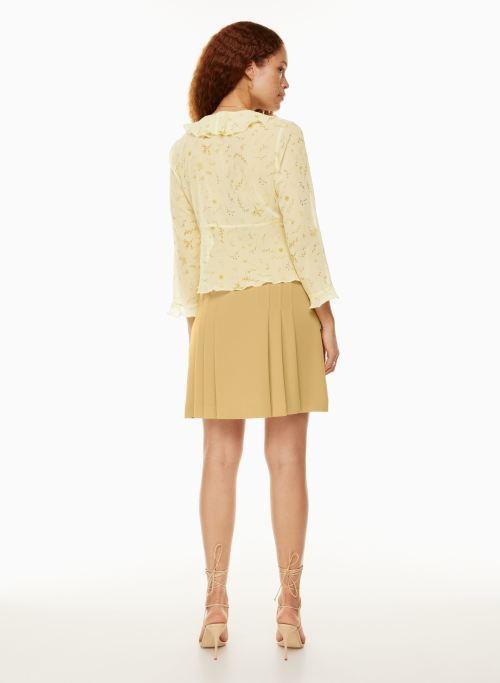 tapestry pleated skirt Product Image