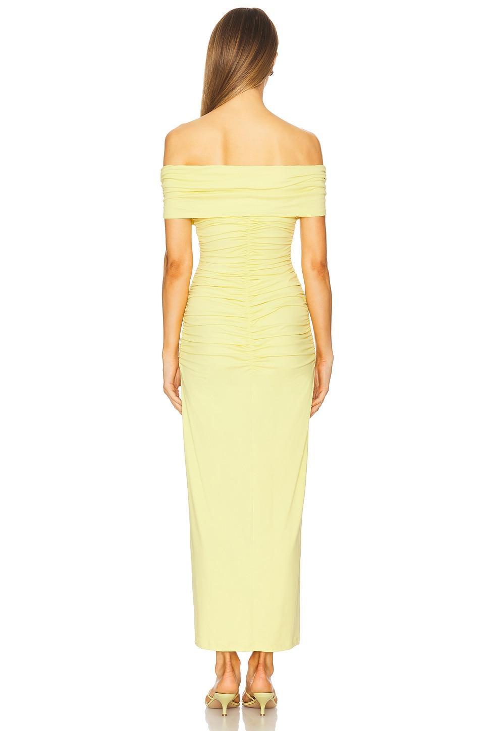 V Wire Gathered Off The Shoulder Dress Susana Monaco Product Image