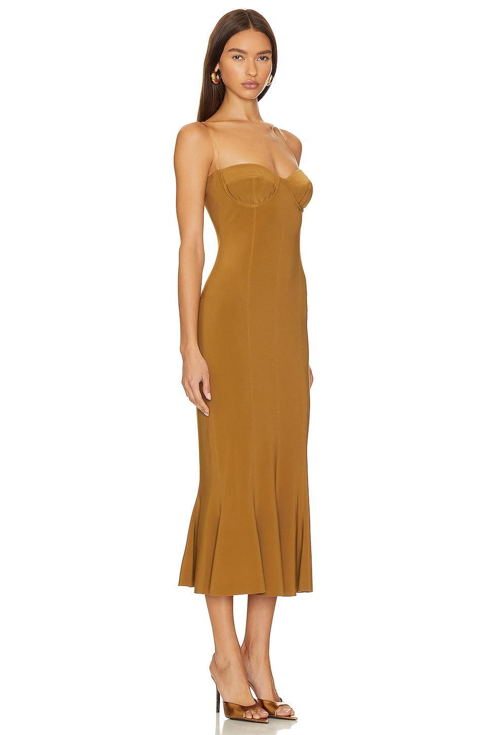 Corset Midi Dress Norma Kamali Product Image
