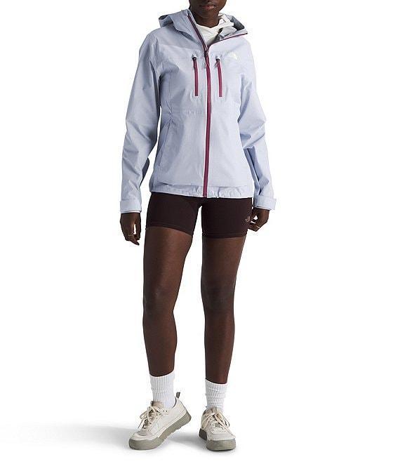 The North Face Terrain Vista Water Repellent Zip Pocket Long Sleeve Zip Front Hooded Jacket Product Image