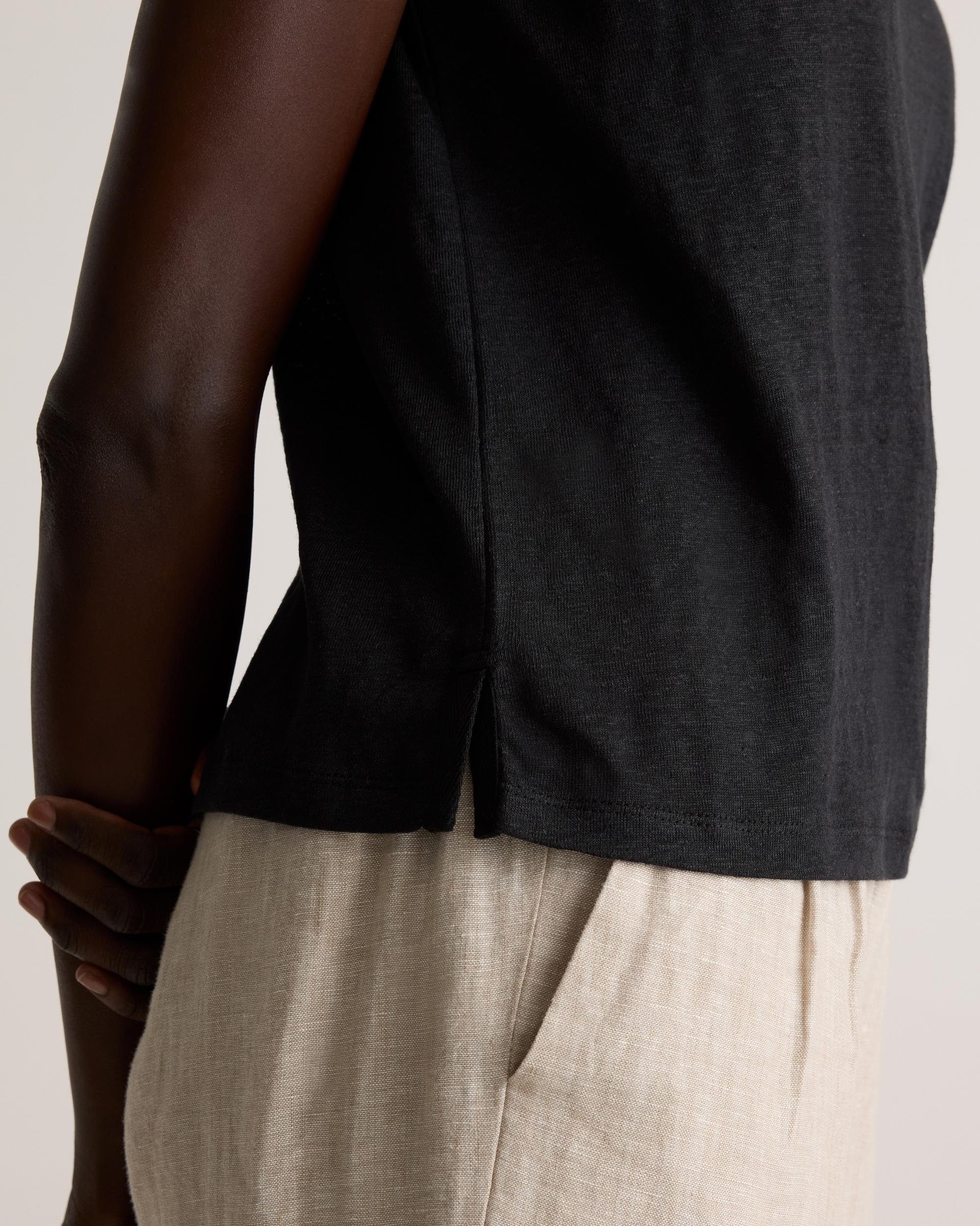 Quince | Women's 100% European Linen Jersey T-Shirt Size XS Product Image