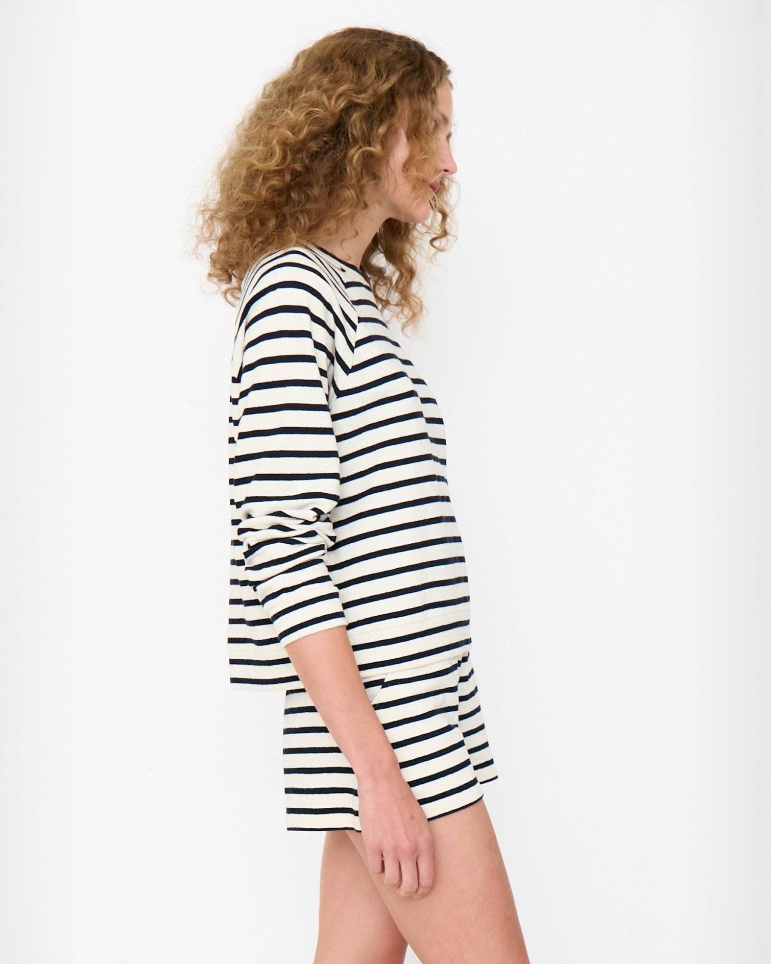 The Eco Cotton Franny - Cream/Navy Female Product Image