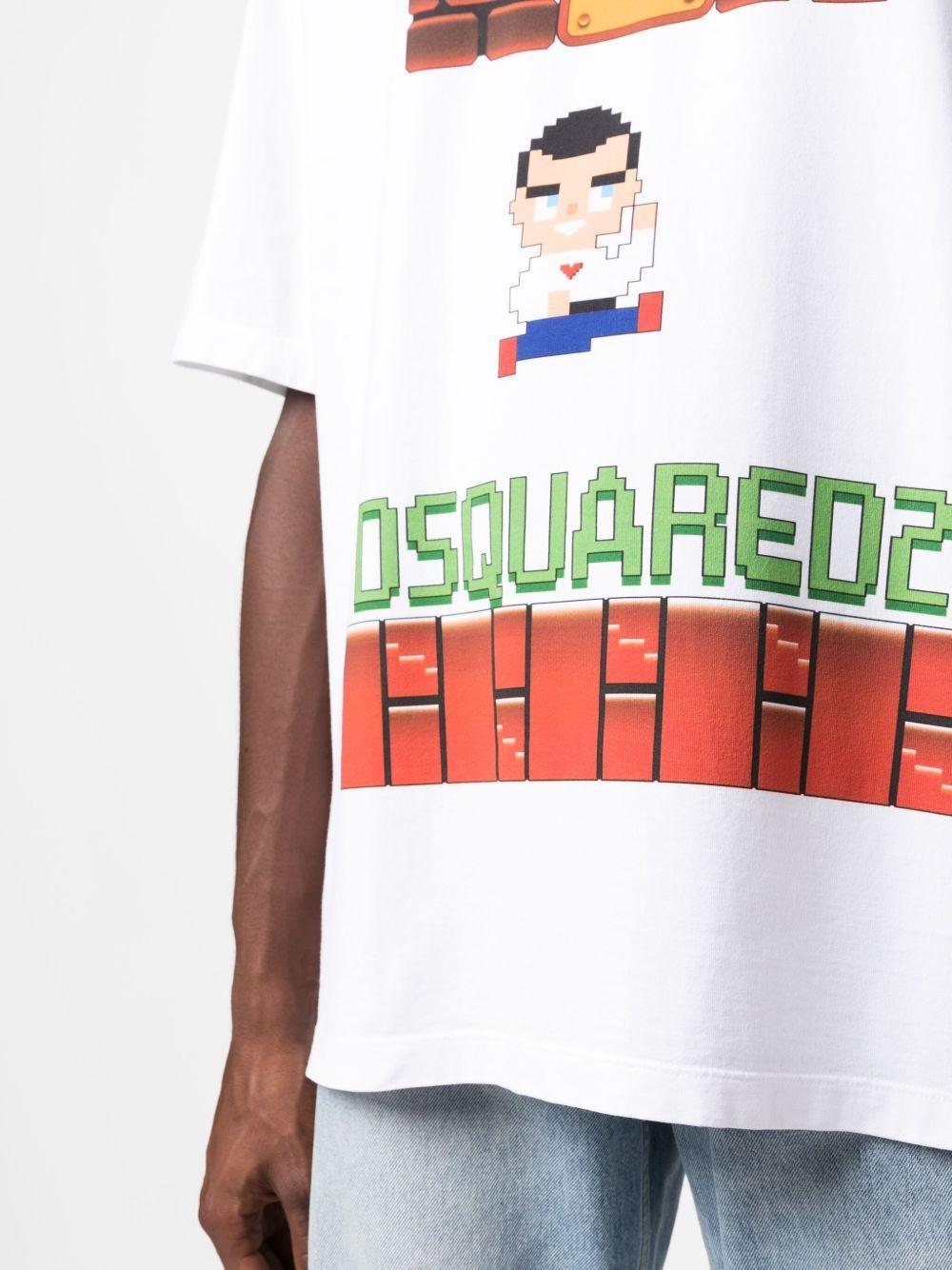 logo-print cotton T-shirt Product Image
