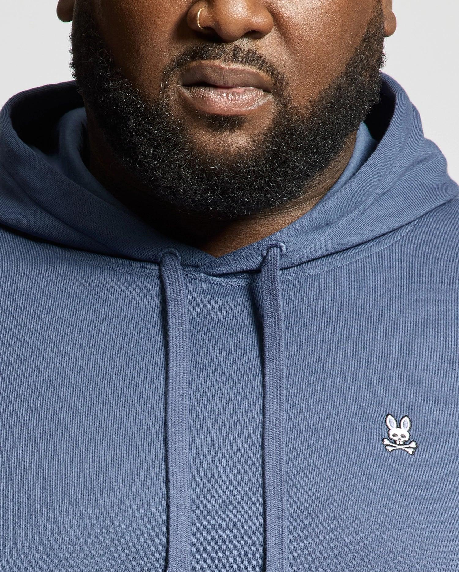 Men's Big And Tall Levy Essential Fleece Hoodie 001 BLACK / 3XL Product Image