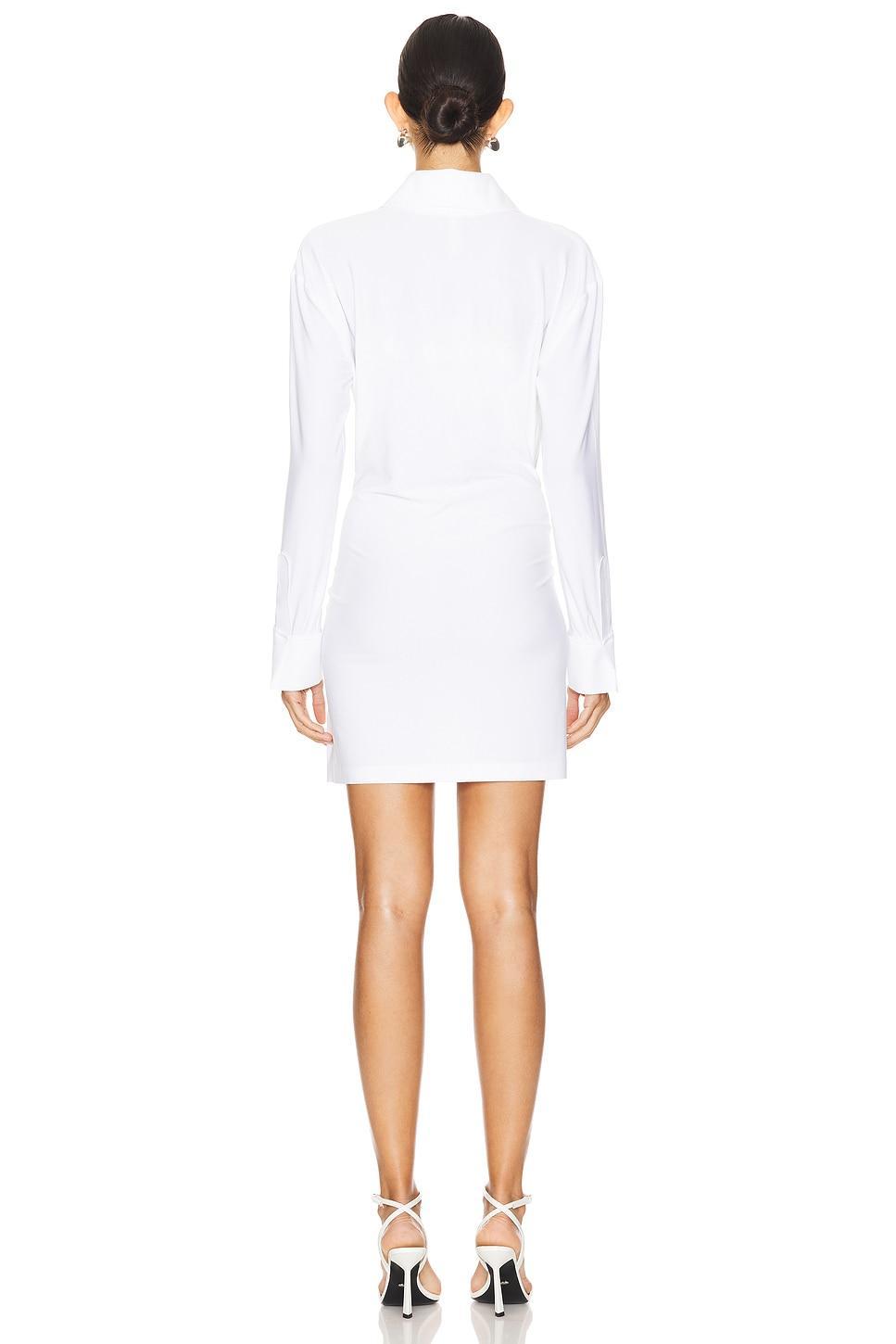 Four Sleeve Shirt Mini Dress Norma Kamali Product Image