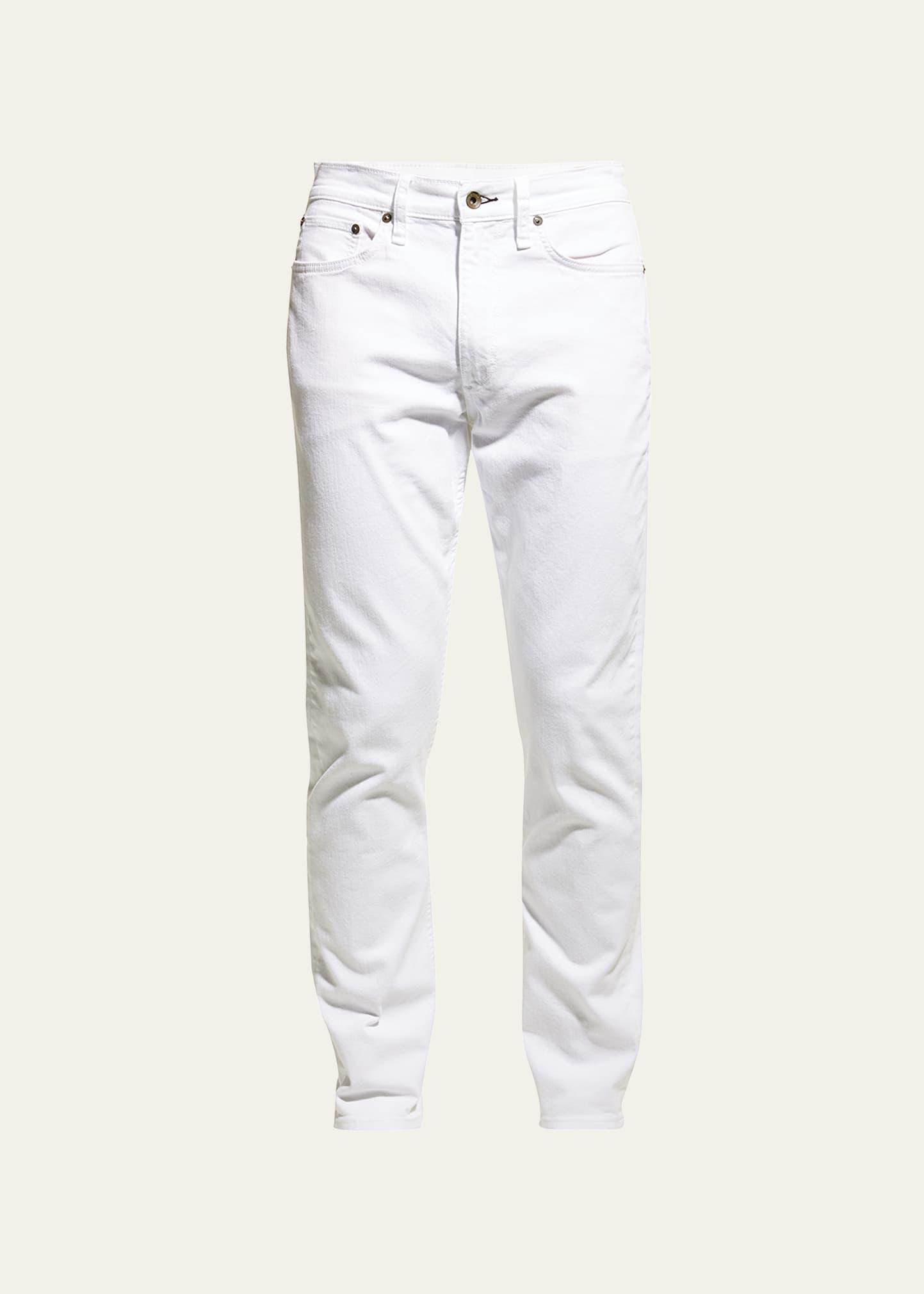 rag & bone Men's Fit 2 Authentic Stretch Slim Fit Jeans in Optic White at Nordstrom, Size 33 X 32 Product Image