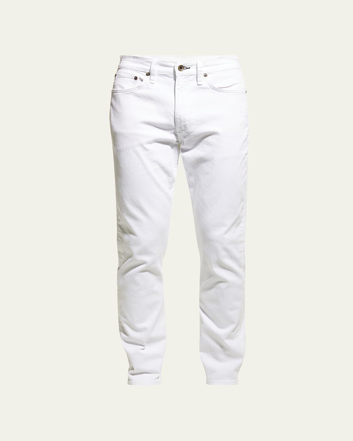 rag & bone Men's Fit 2 Authentic Stretch Slim Fit Jeans in Optic White at Nordstrom, Size 33 X 32 Product Image
