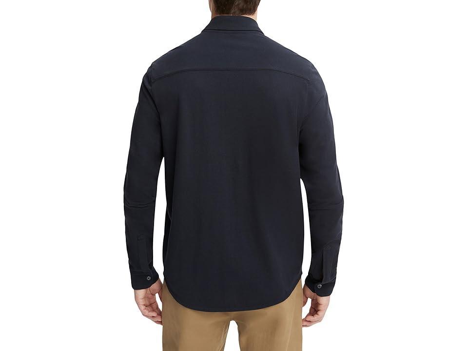 Mens Pique Button-Down Shirt Product Image