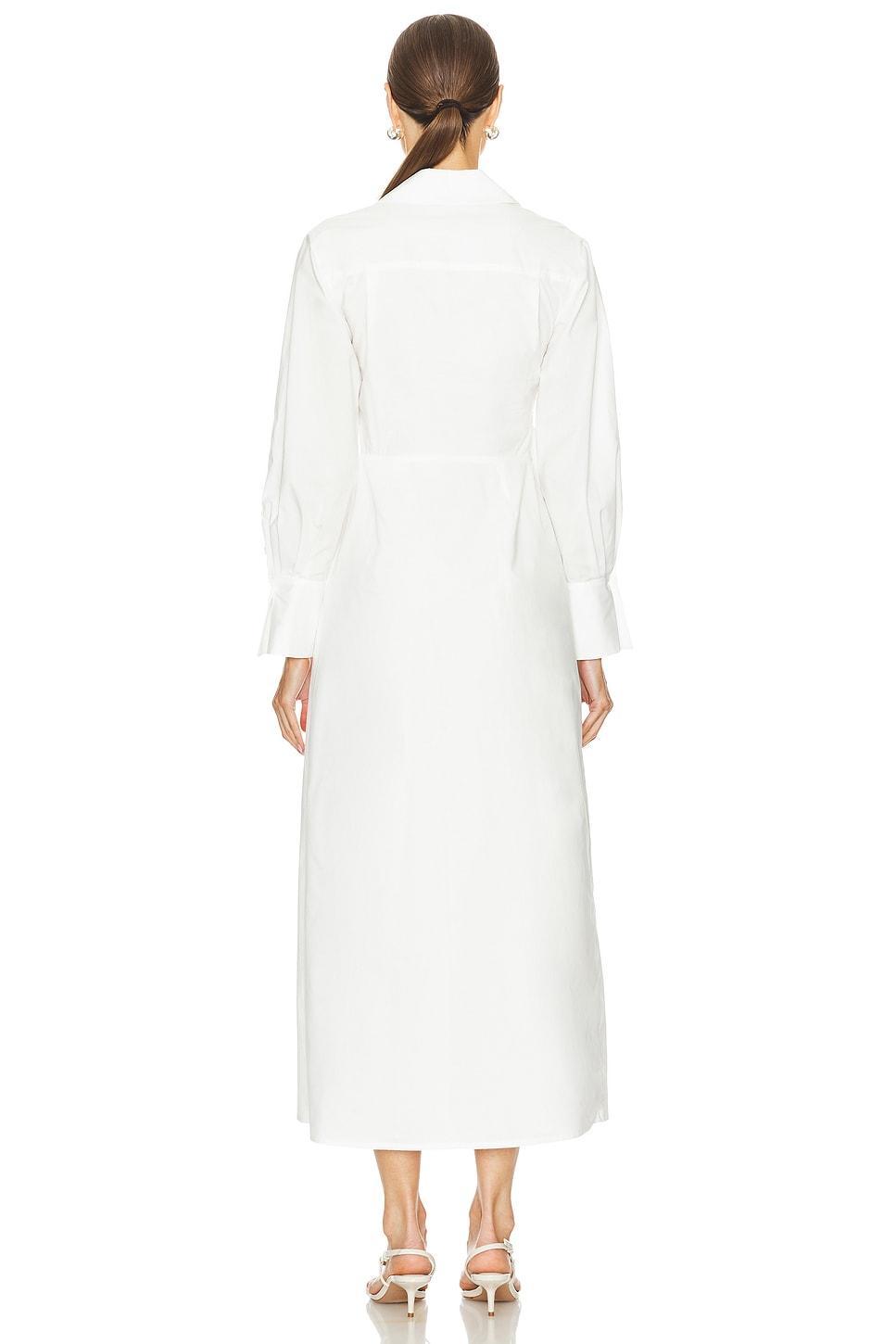 Briar Draped Midi Dress SIMKHAI Product Image