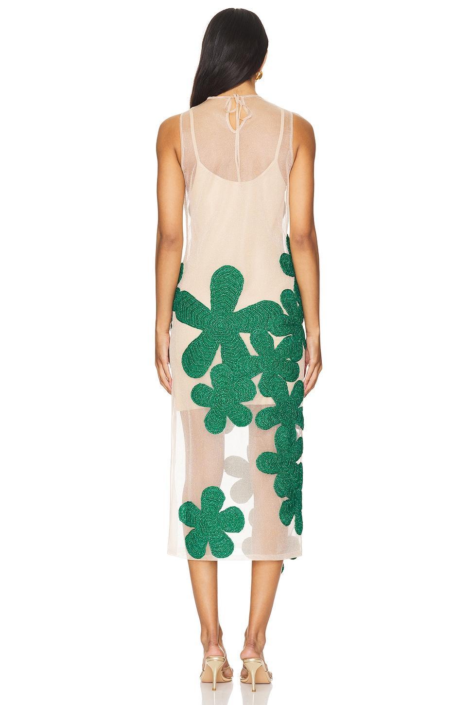 Hibiscus Crochet Dress SIMONMILLER Product Image