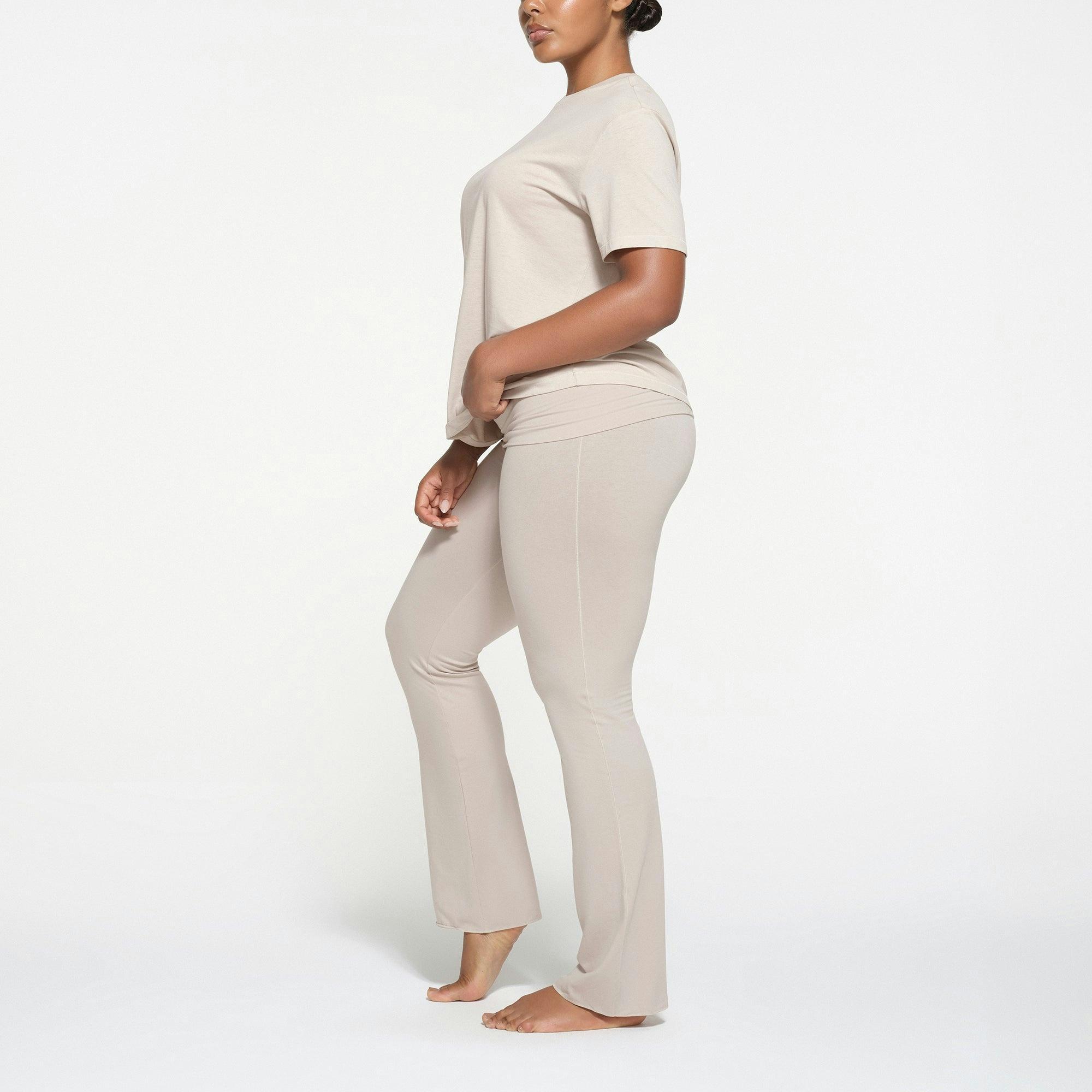 RELAXED TEES OVERSIZED LONG T-SHIRT | STONE Product Image