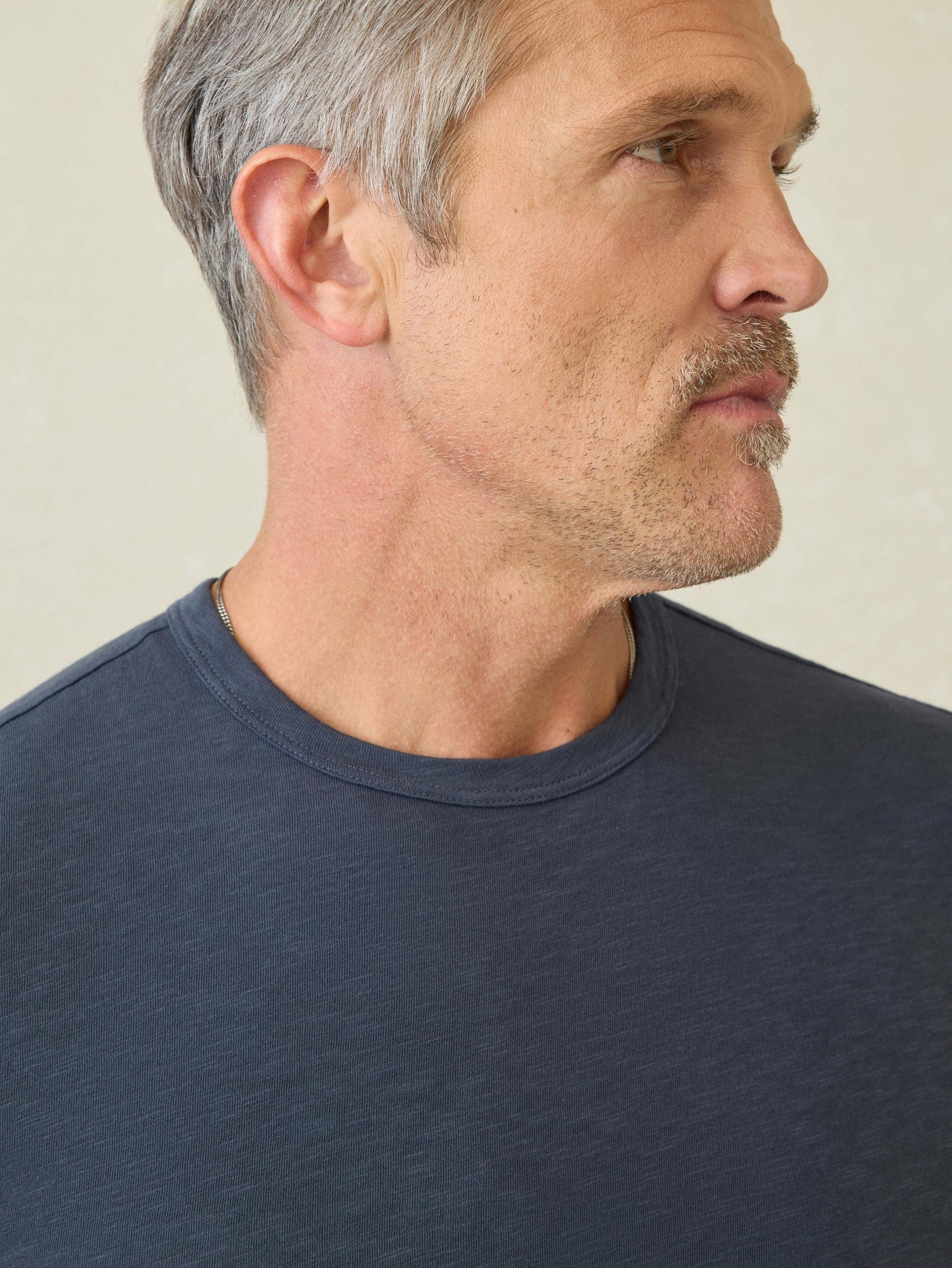 Sunwashed Tee - Dune Navy Male Product Image