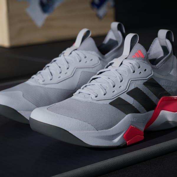 adidas Rapidmove ADV 2 HIIT training shoes Halo Silver 8 Mens Product Image