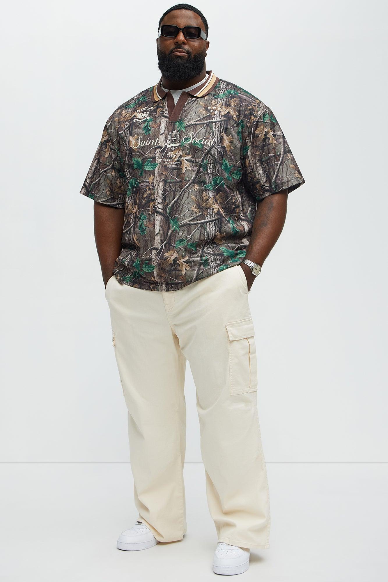 Camo Saints Short Sleeve Soccer Jersey - Camouflage Male Product Image