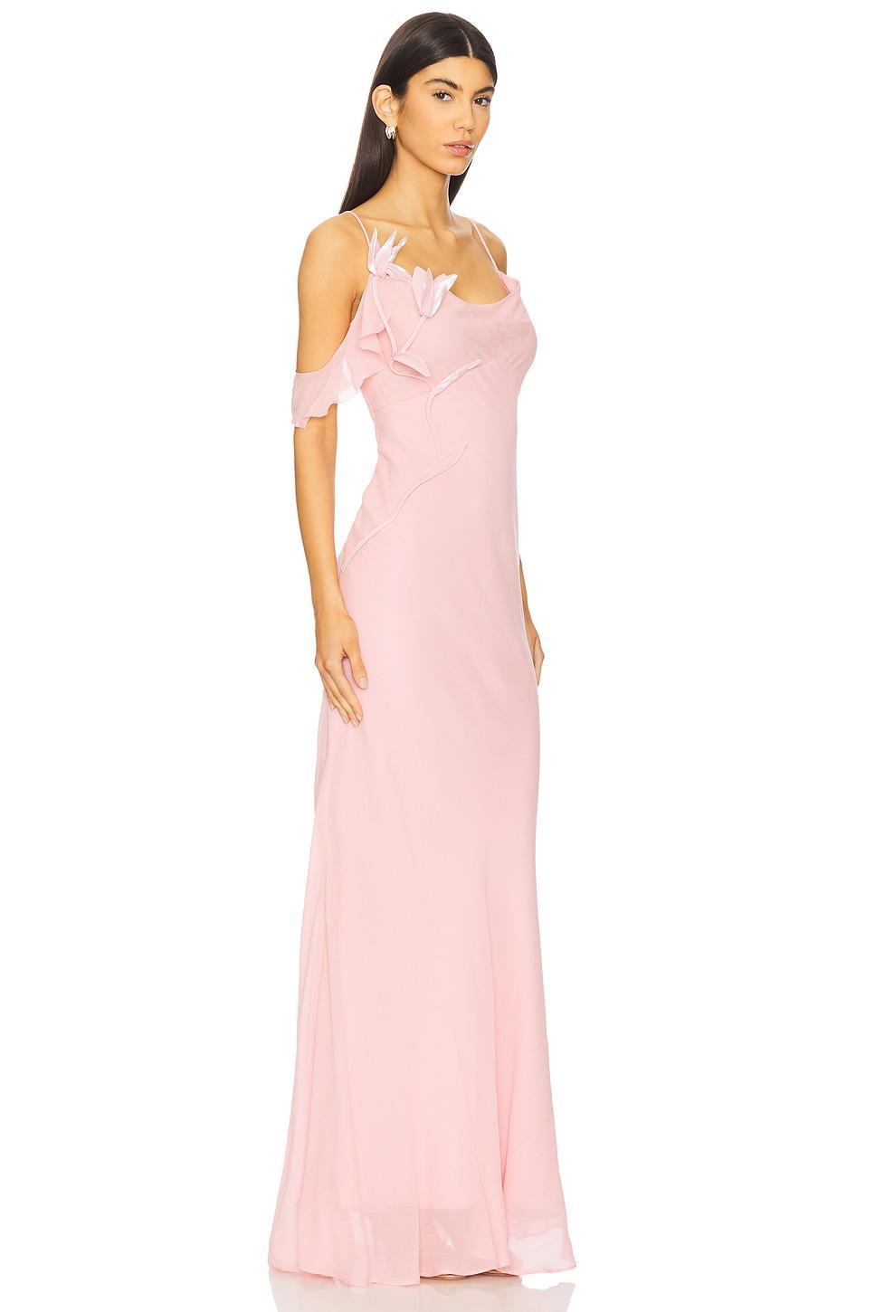 Georgette Flower Maxi Dress self-portrait Product Image
