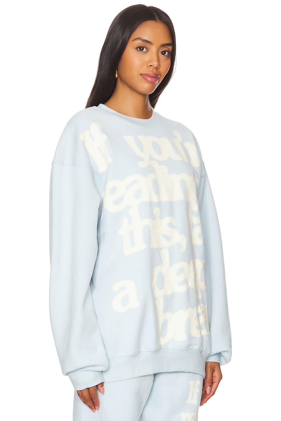 Take A Deep Breath Crewneck The Mayfair Group Product Image