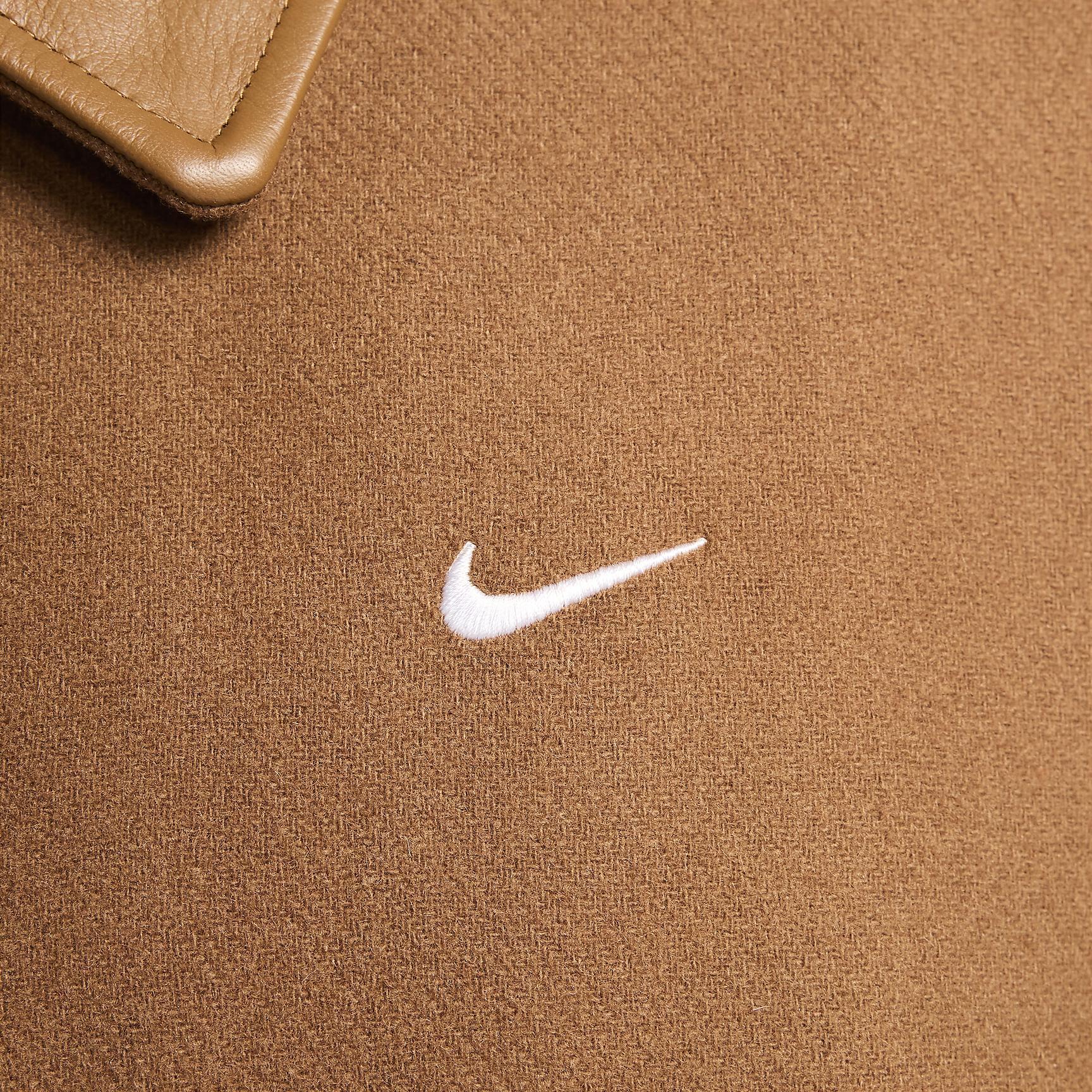 Nike Solo Swoosh Men's Wool Varsity Jacket Product Image