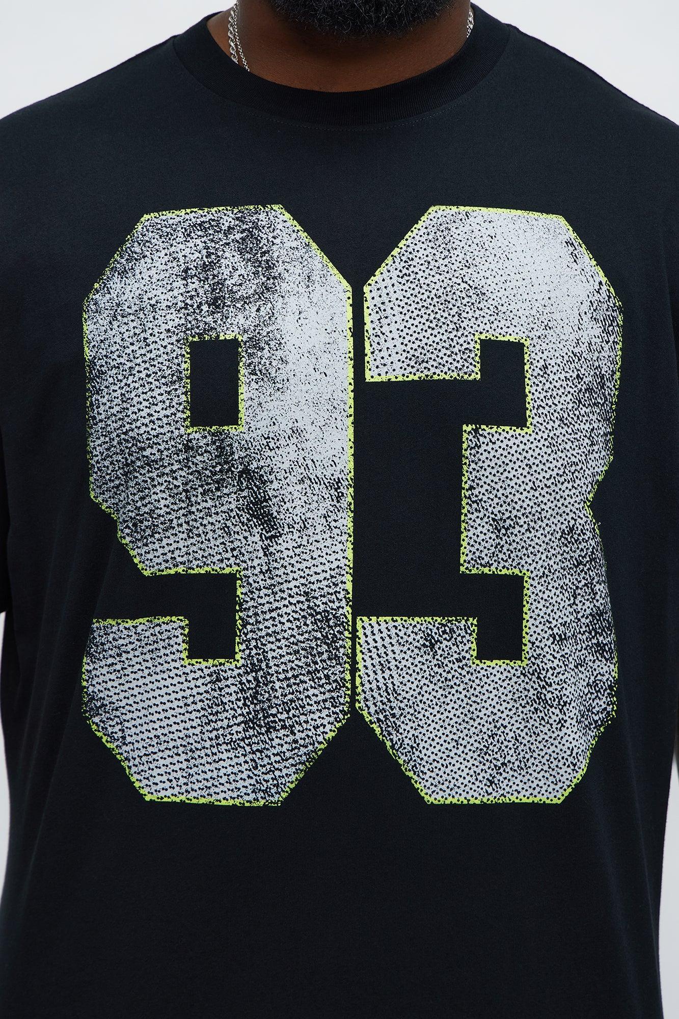 How We Chill From 93 Till Oversized Short Sleeve Tee - Black Product Image