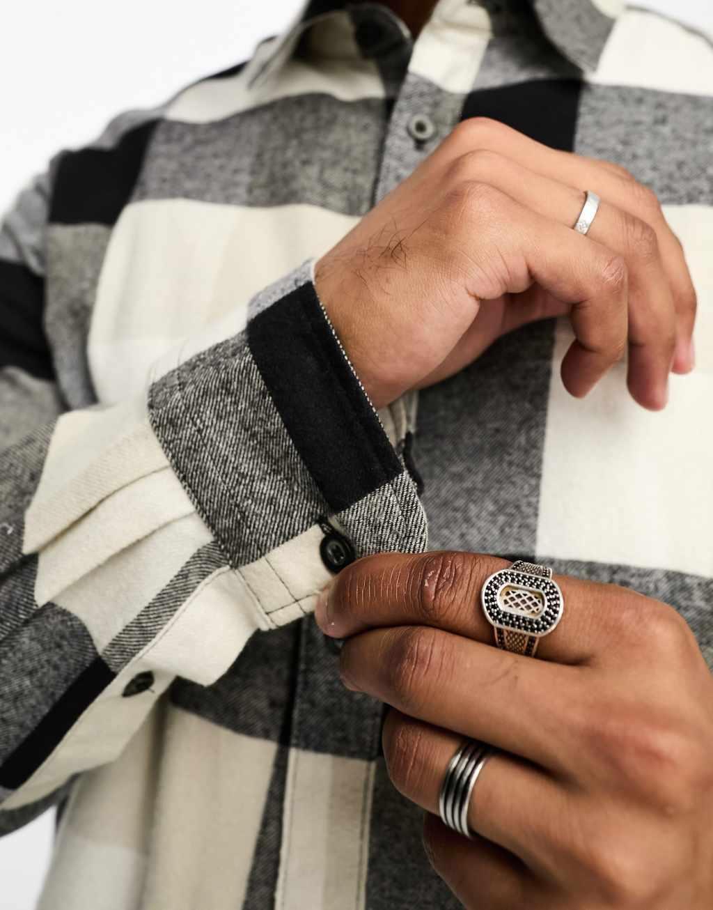 Only & Sons check shirt Product Image