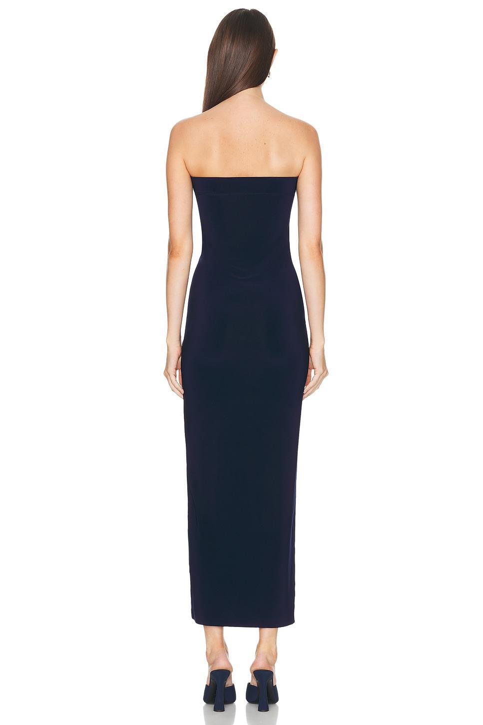 Strapless All in One Side Slit Gown Product Image