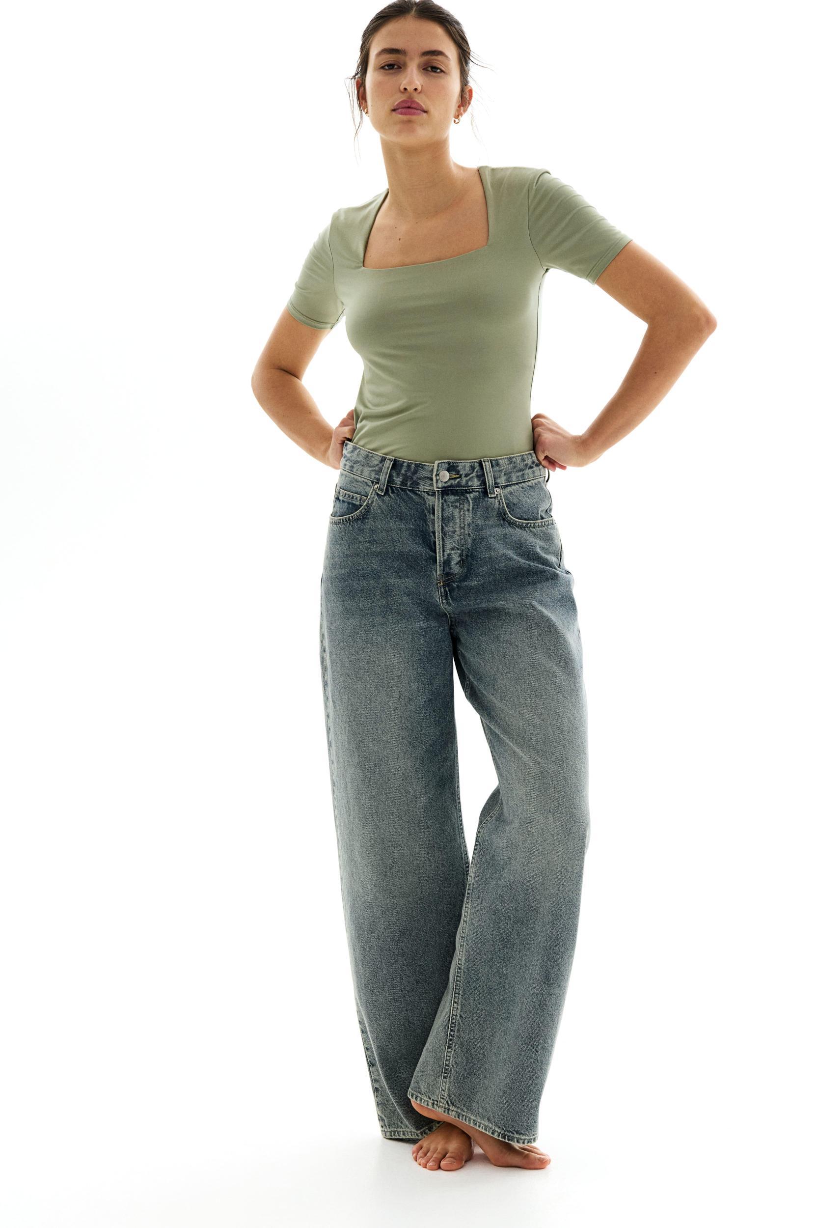 Square-Neck Top Product Image