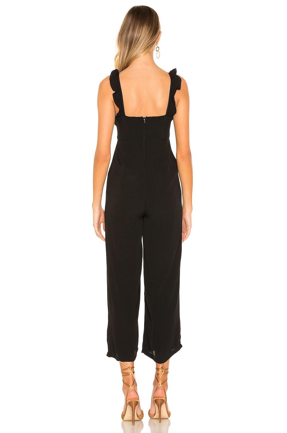Victoria Ruffle Jumpsuit superdown Product Image