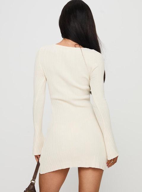 Cookson Mini Dress Cream Product Image