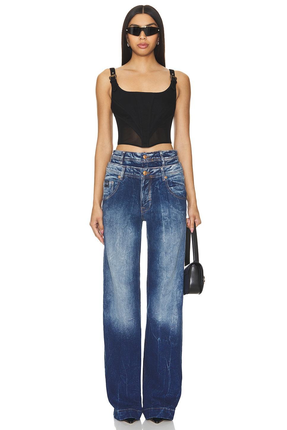 Wide Leg Jean Versace Jeans Couture Product Image