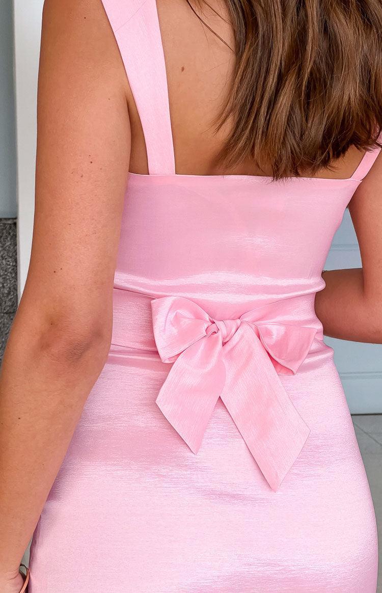 Ainzile Pink Mini Dress Product Image