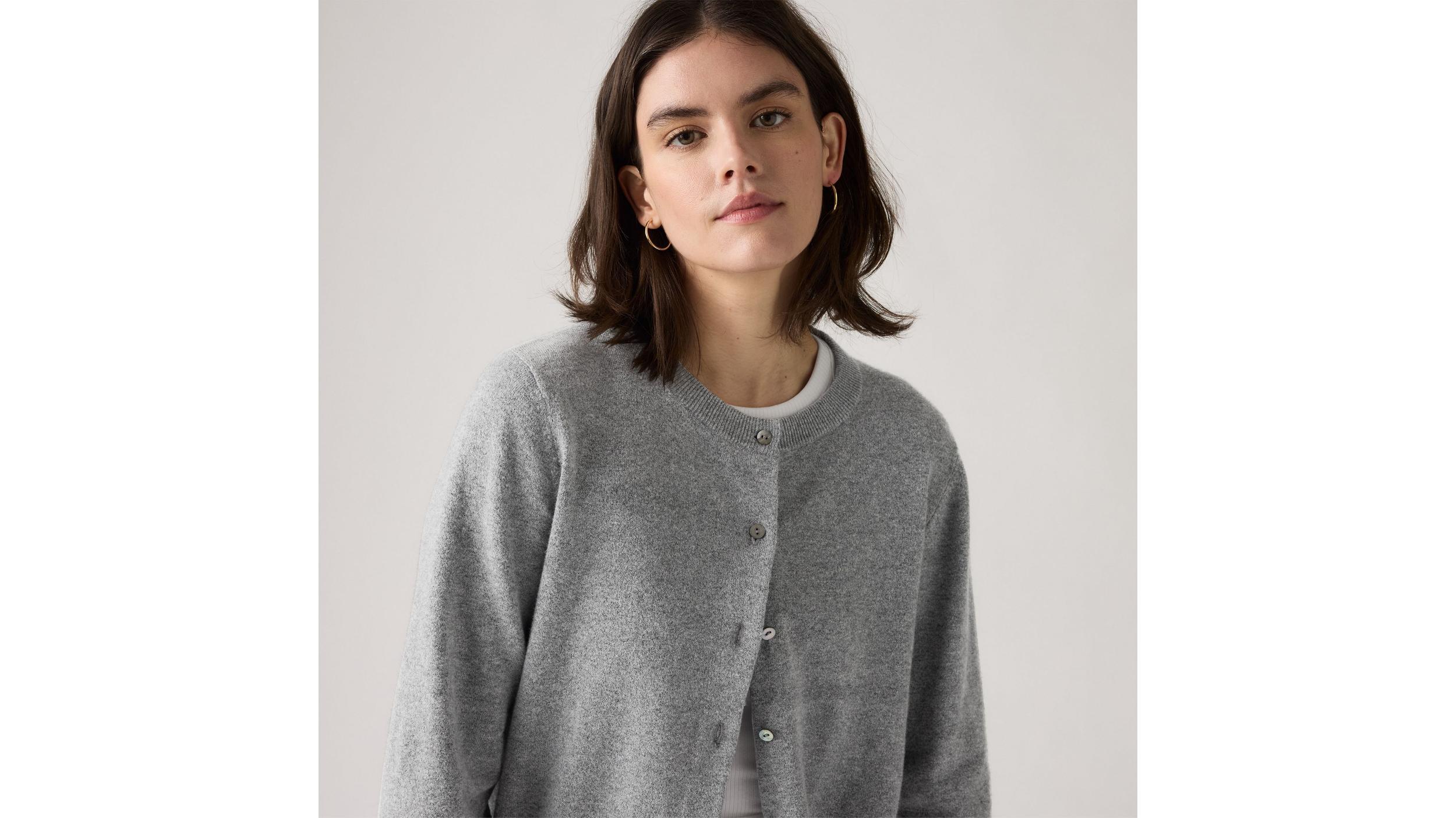 Supersoft Crewneck Cardigan Product Image