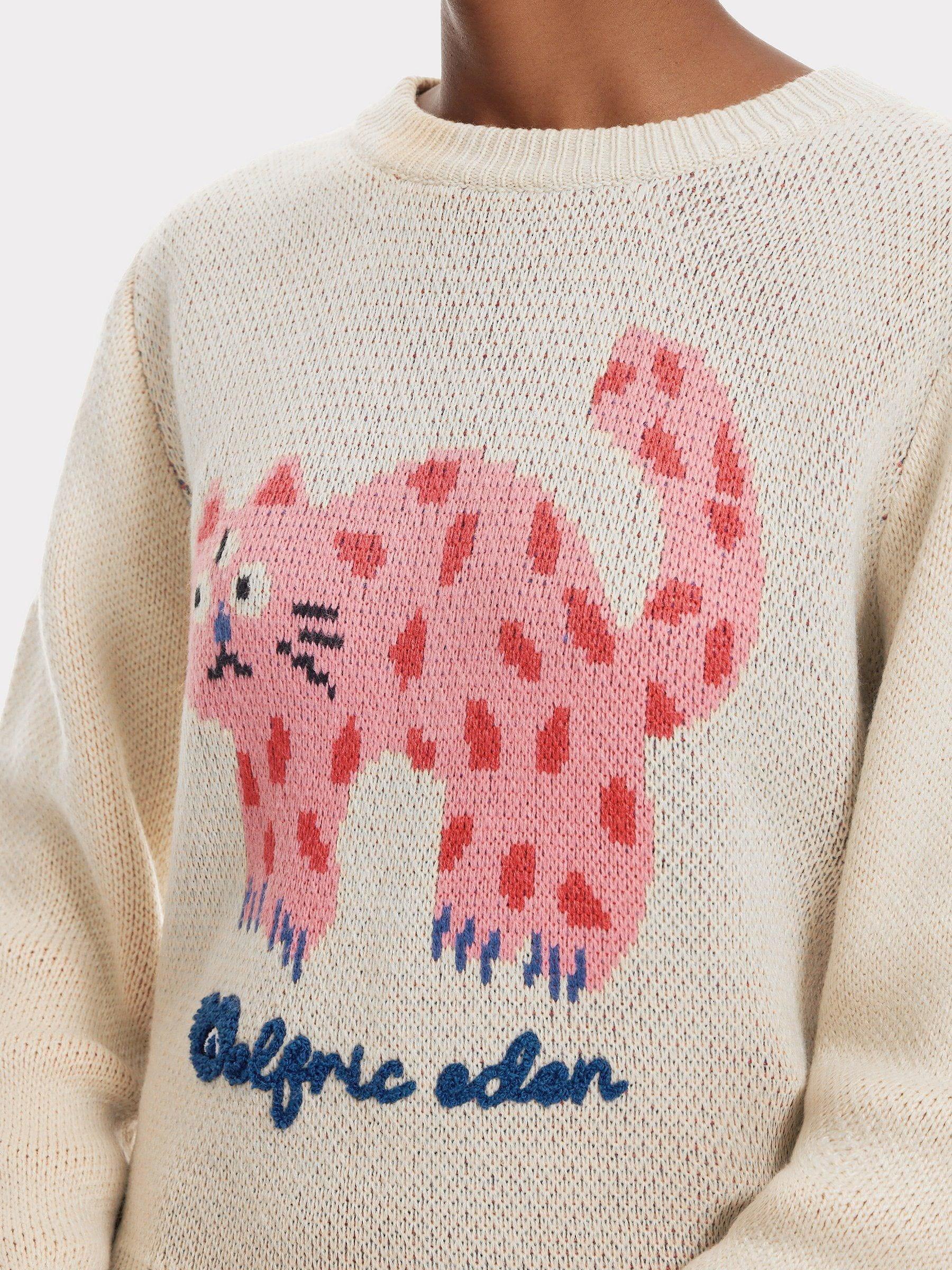 Aelfric Eden Kitty Crop Sweater @iggybellyy Product Image