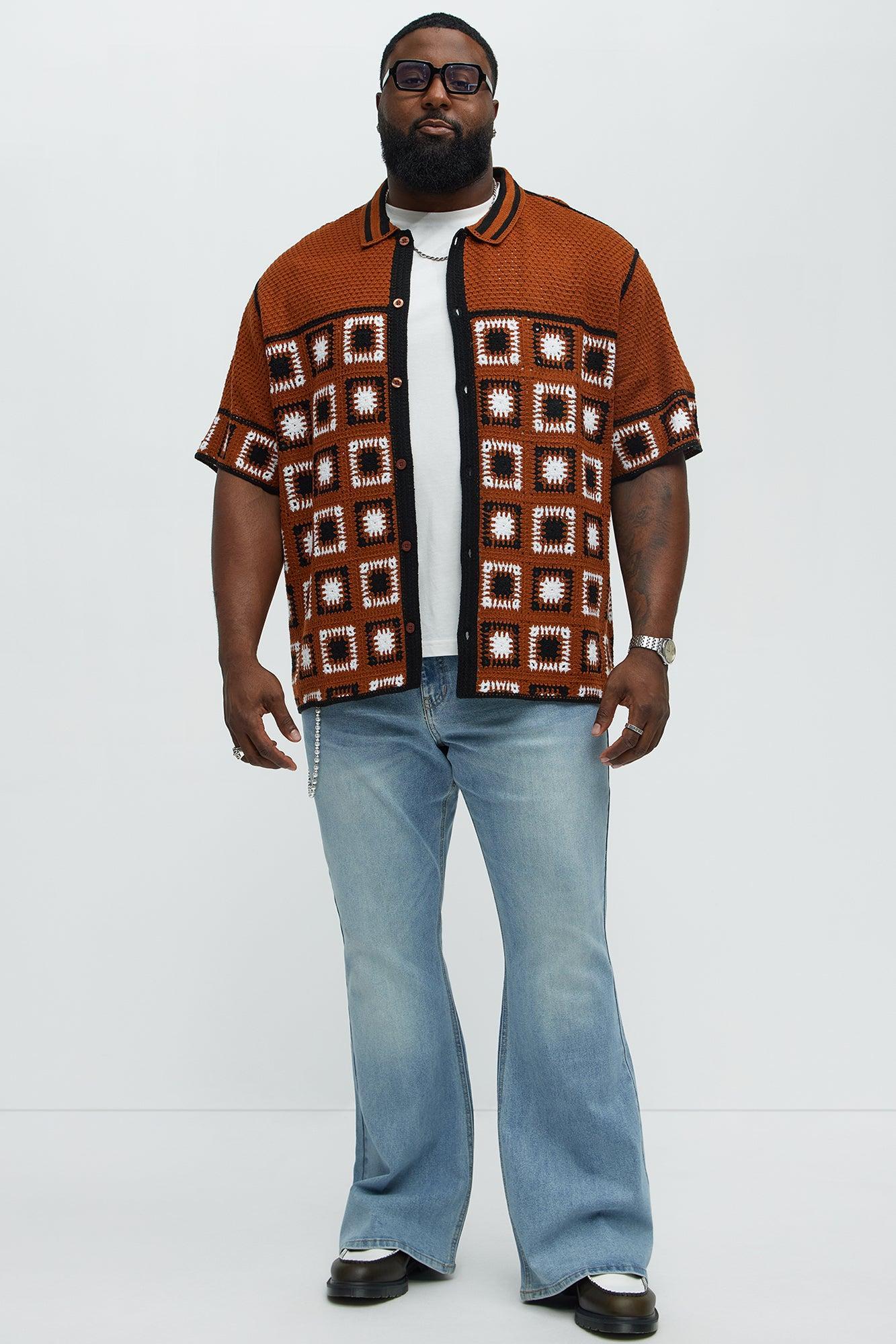 Stacked Slim Flare Grab Your Attention Jeans - Light Blue Wash Product Image